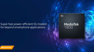 MediaTek T800 5G Modem Baru Berkecepatan Download 7,9Gbps