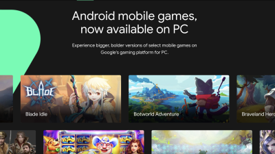 Google Play games on PC