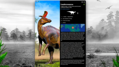 Aplikasi World of Dinosaurus Hadirkan Dunia Dinosaurus di iPhone dan iPad