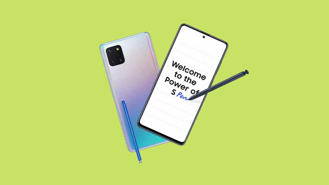 android 13 galaxy note 10 lite