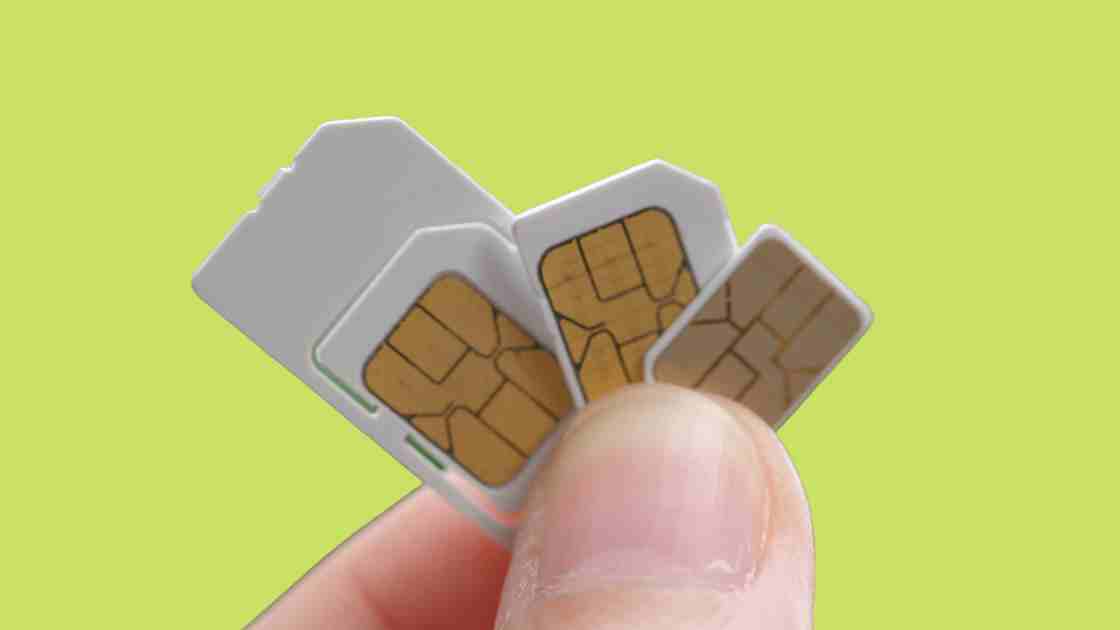 jenis sim card