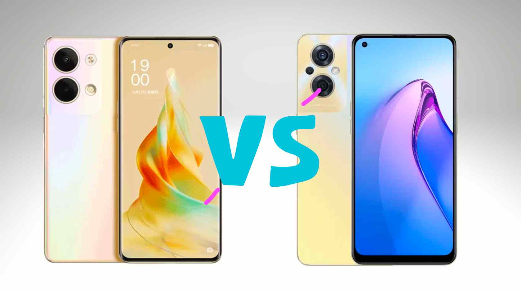 OPPO Reno9 vs Reno8