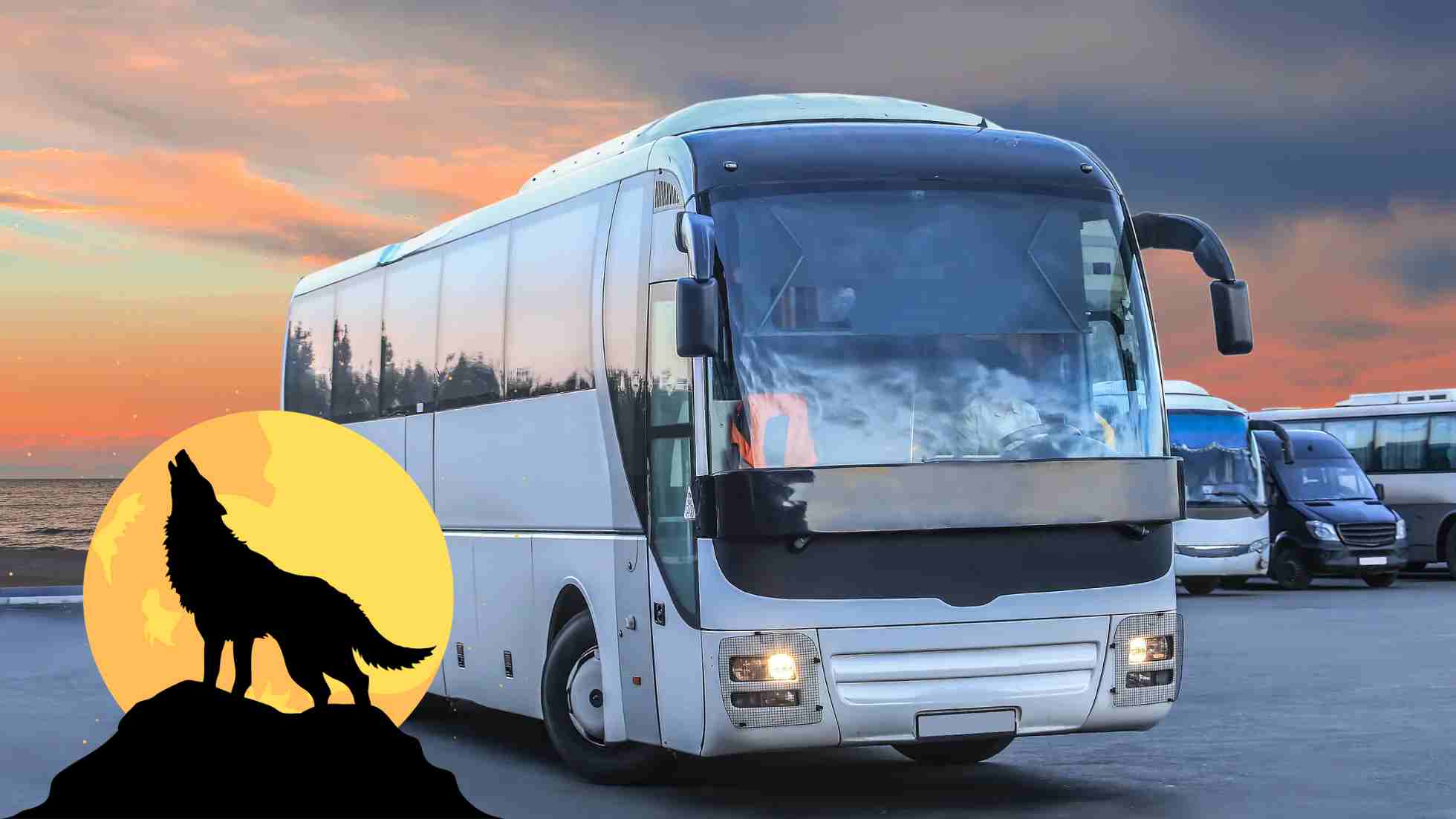 Bus Ceper Dengan Knalpot Serigala
