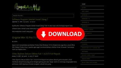 Kuyhaa Me, Situs Download Ribuan Software Gratis