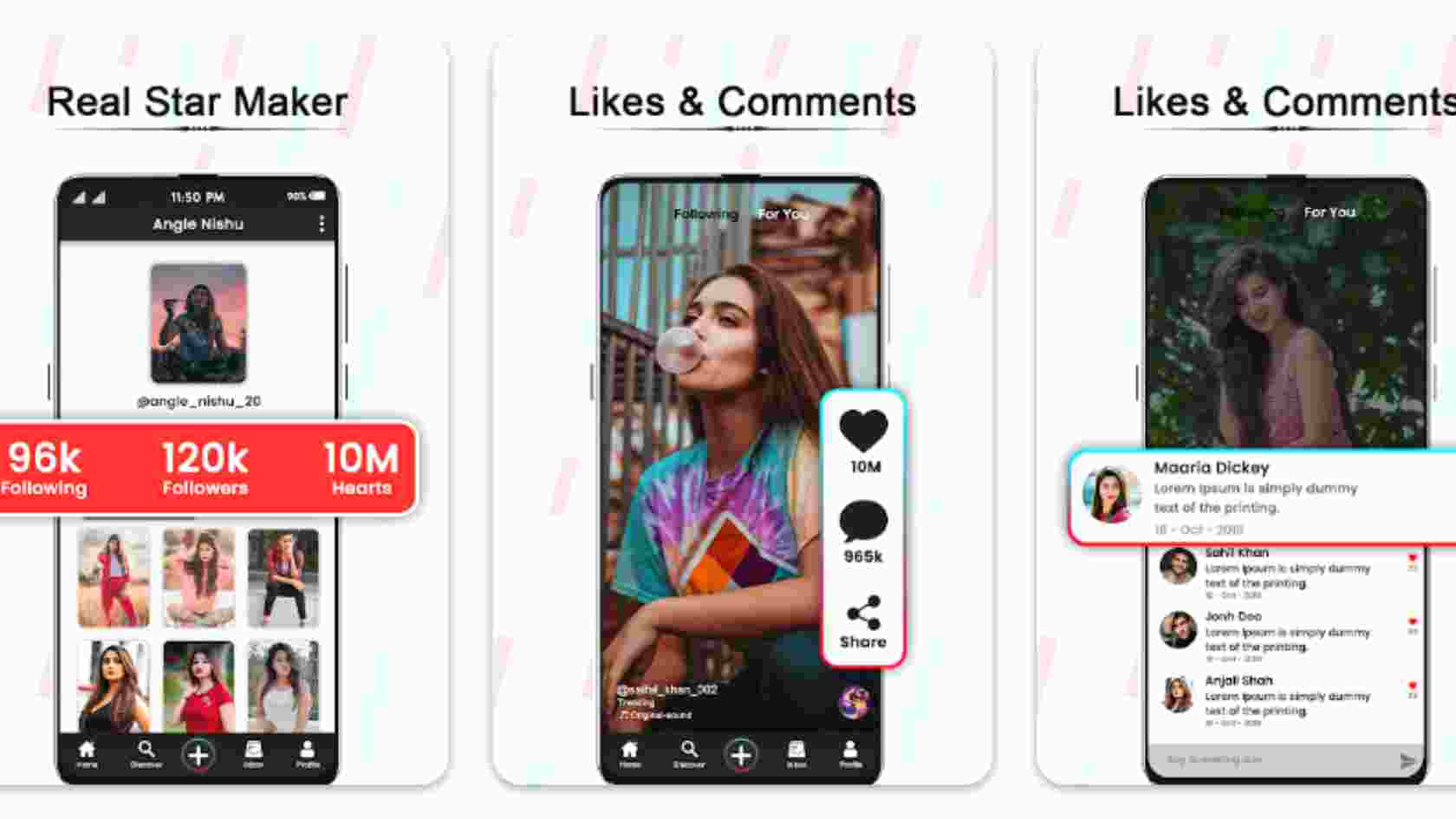 Followers & Likes For Tiktok Free