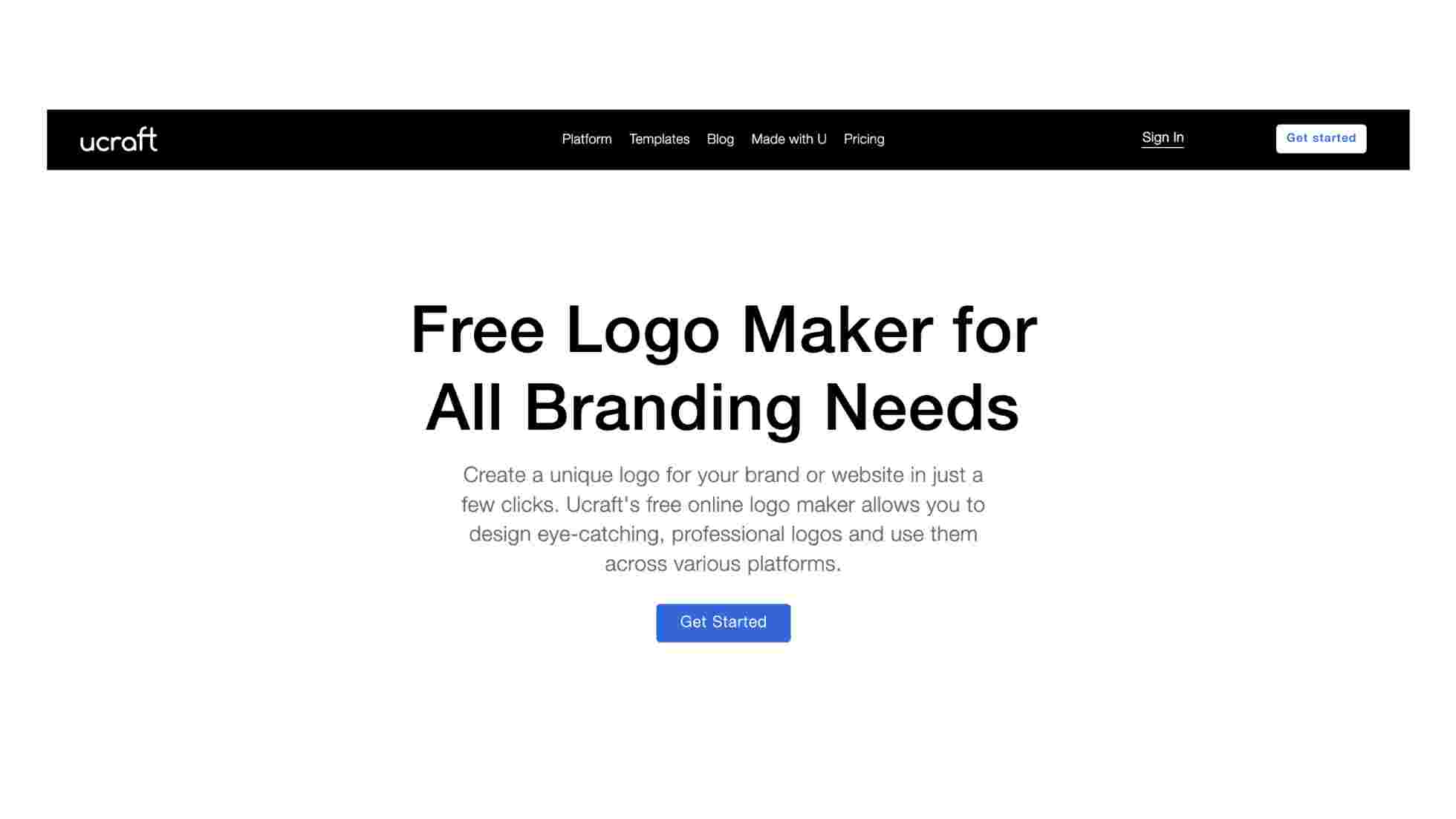 Logo Maker by Ucraft