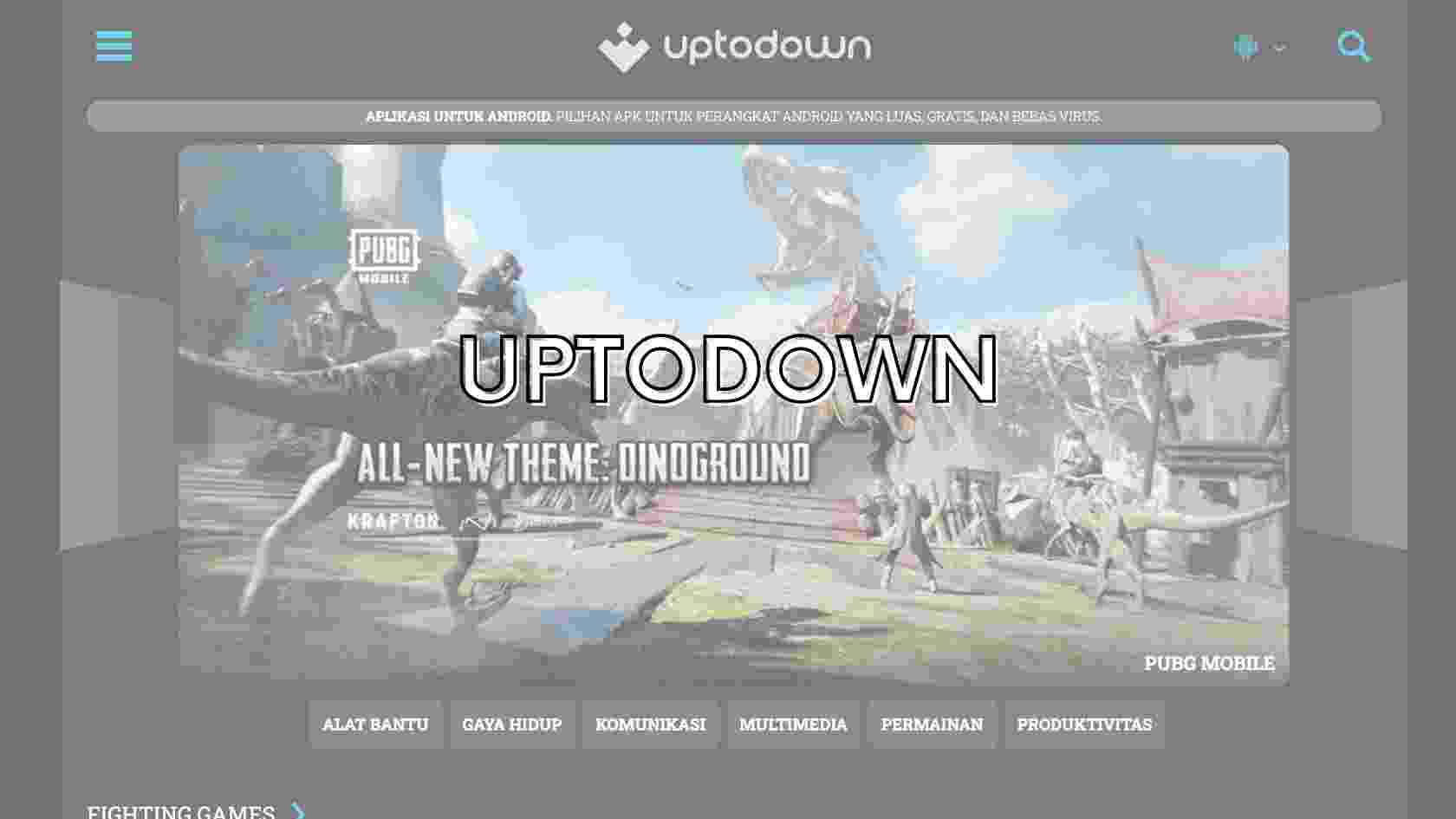 screenshot website uptodown