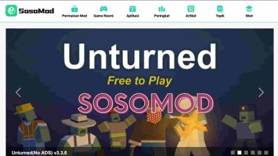 Sosomod Apk Terbaru Unduh Aplikasi & Game Mod Gratis