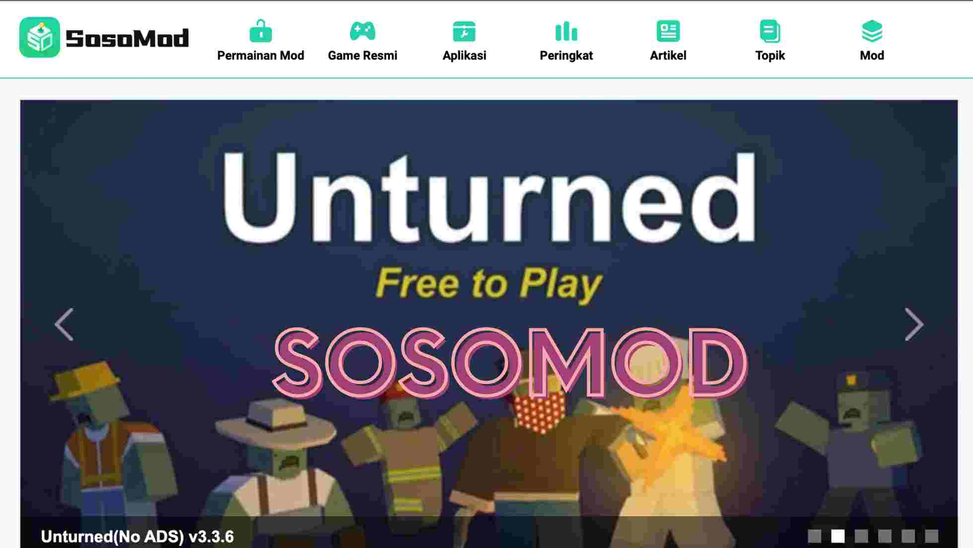 website sosomod apk