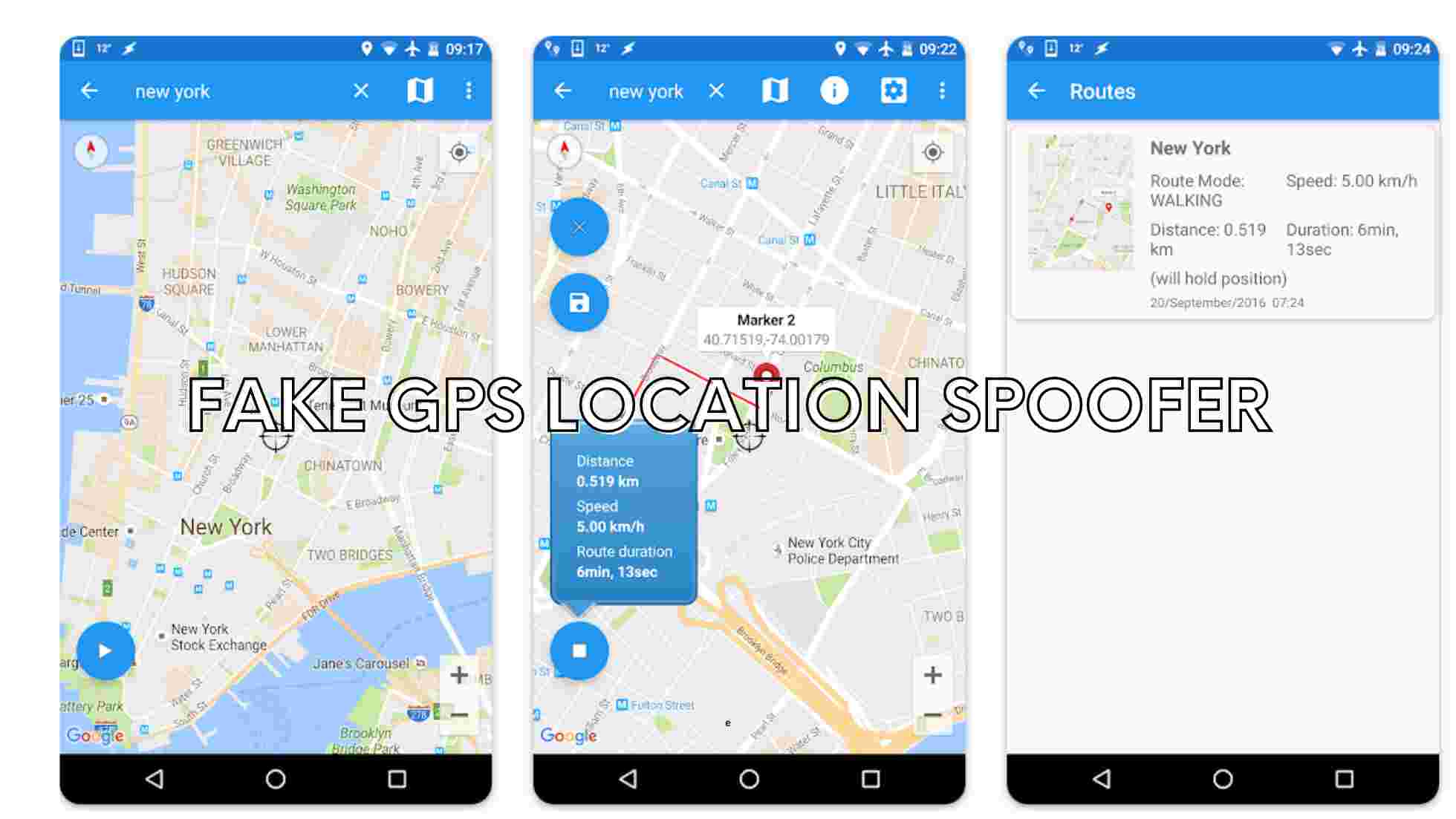 Fake GPS Location Spoofer