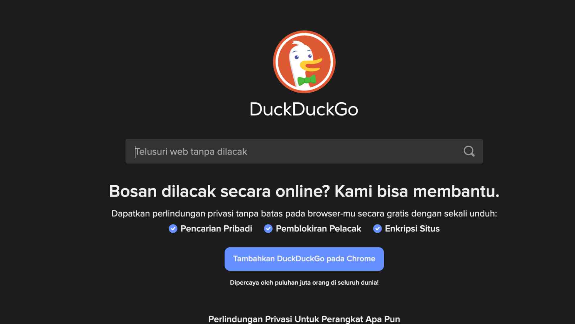 duckduckgo web