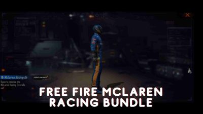 Free Fire McLaren Racing Bundle