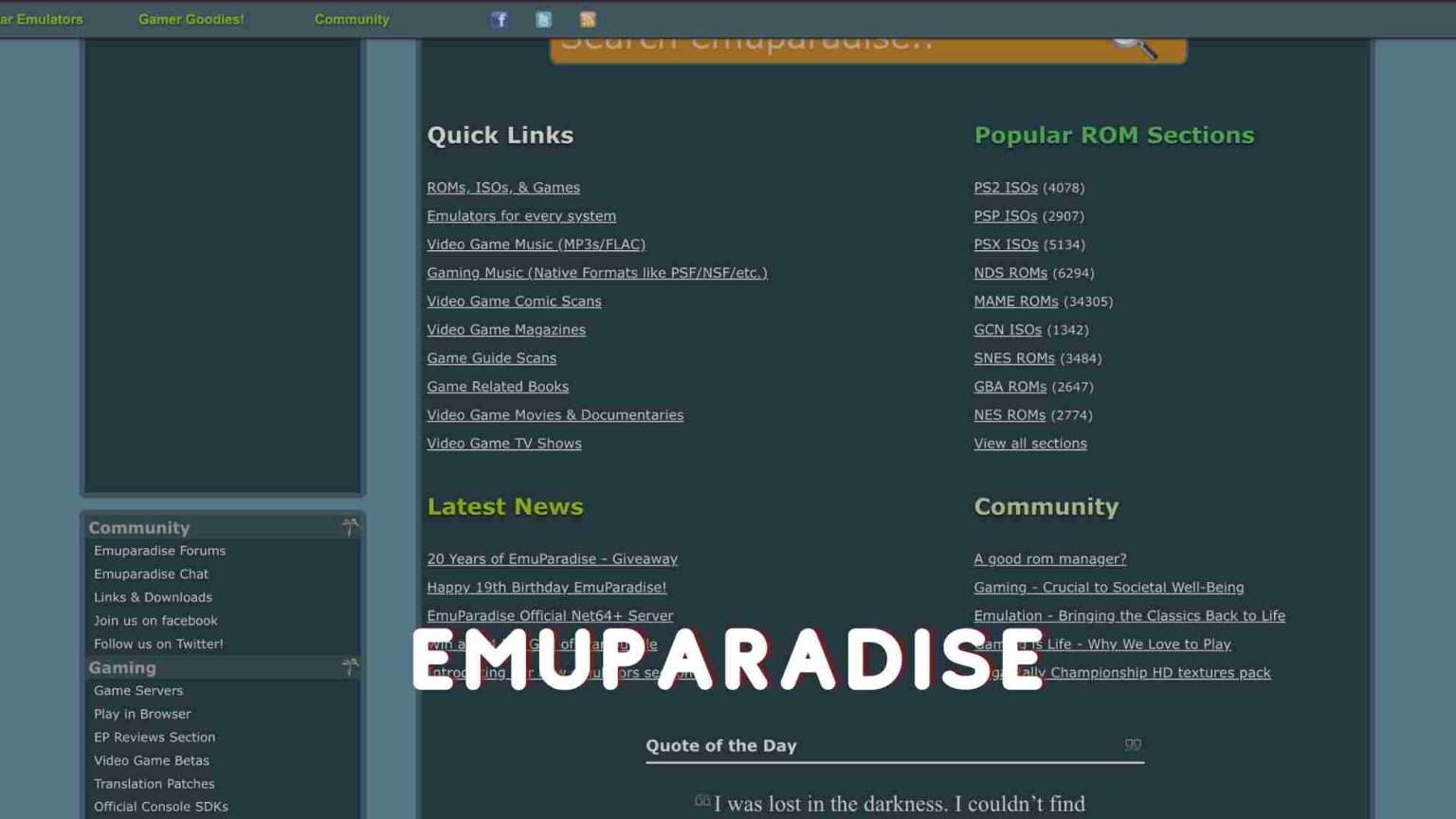 EmuParadise.Me Tempat Download Emulator dan ROM Game