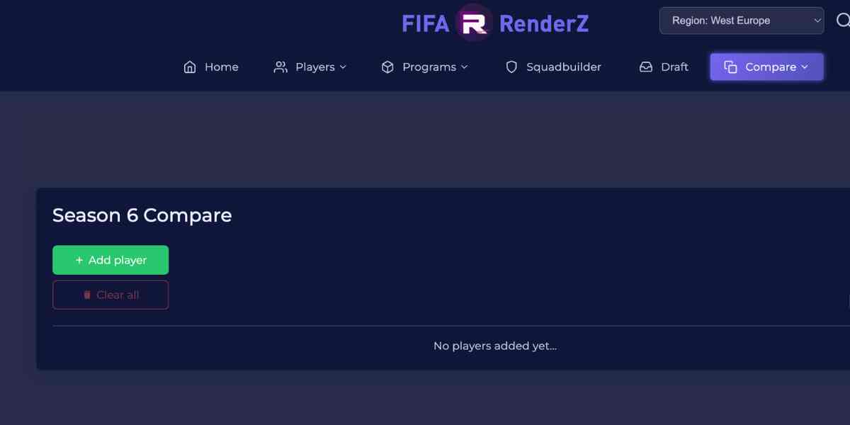 FifaRenderZ Compare