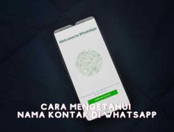 Cara Mengetahui Nama Kontak di WhatsApp Orang Lain