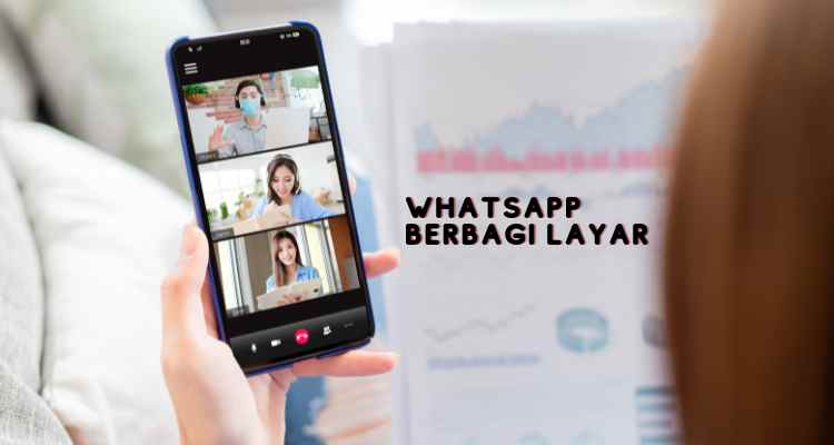 whatsapp berbagi layar