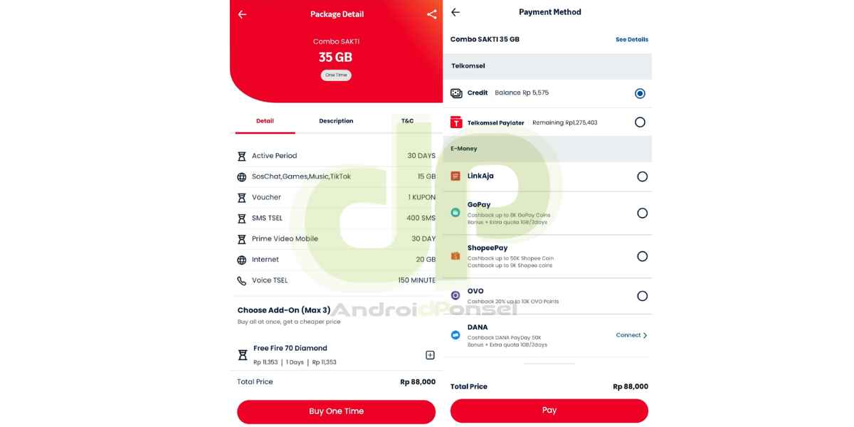 Beli Paket Internet Pakai Pulsa Telkomsel