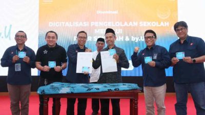 Kolaborasi Telkom, Pijar Sekolah, dan by.U