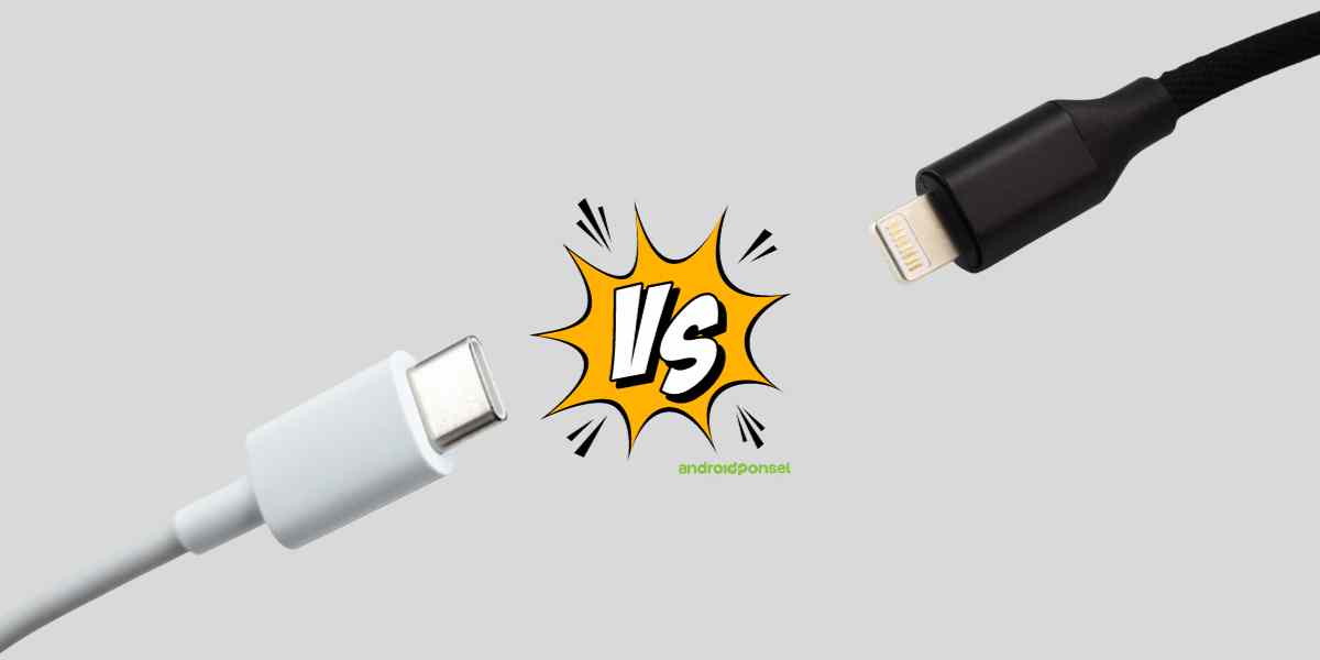 Perbedaan USB Type-C dan Port Lightning