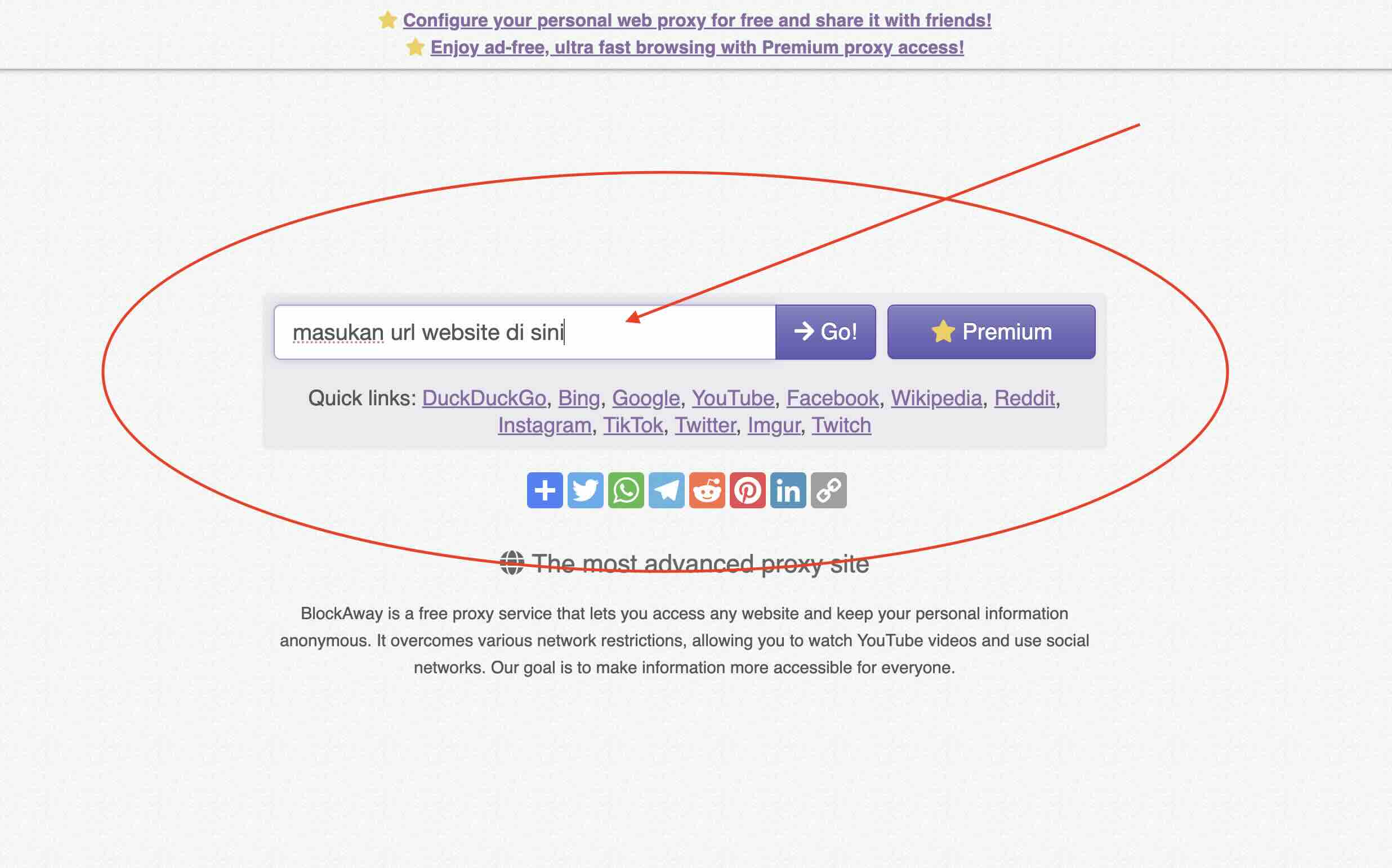 BlockAway Proxy