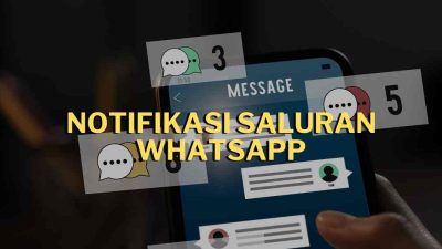 Notifikasi saluran whatsapp