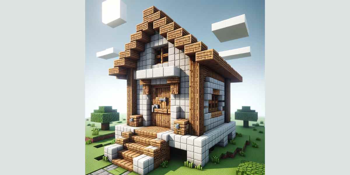 Rumah dasar Minecraft