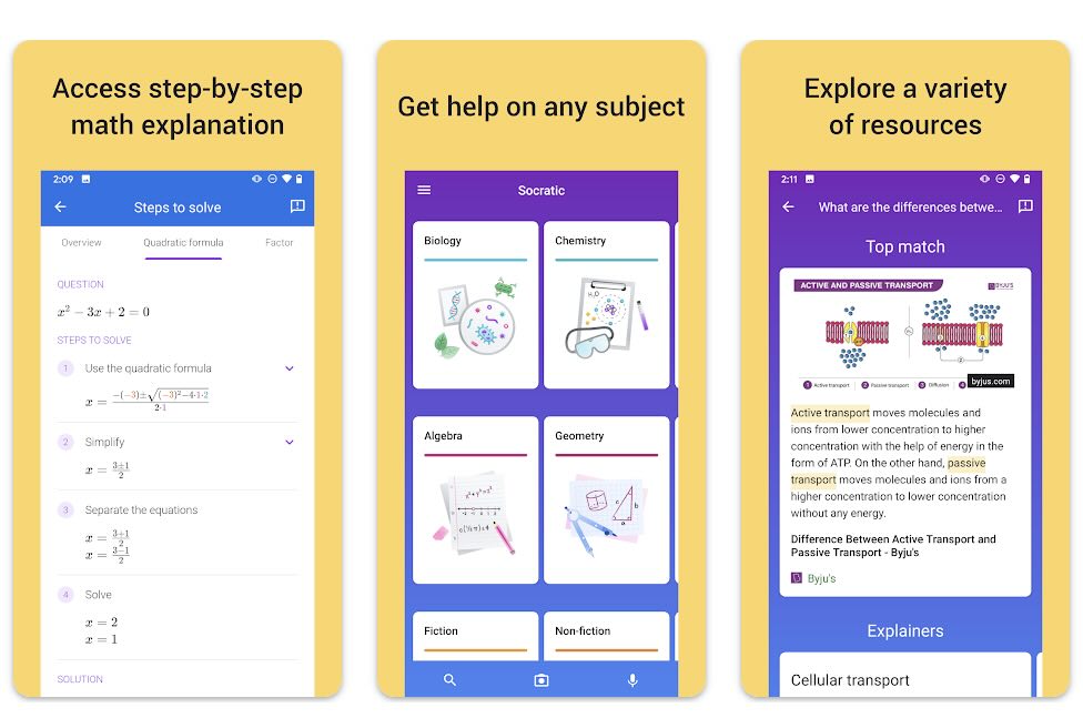 Socratic by Google