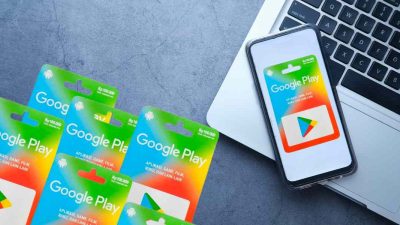 Kartu Google Play di Indomaret