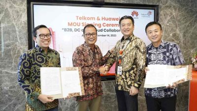 kerjasama strategis telkom dan huawei