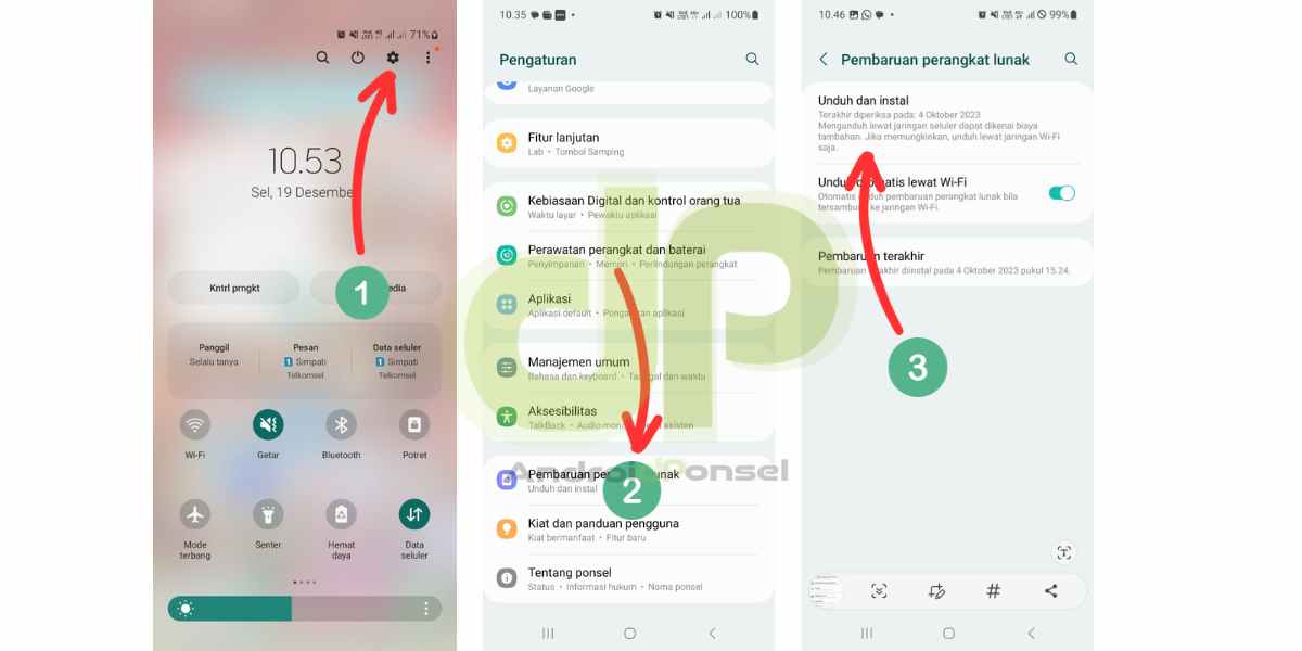 pembaharuan perangkat lunak Android