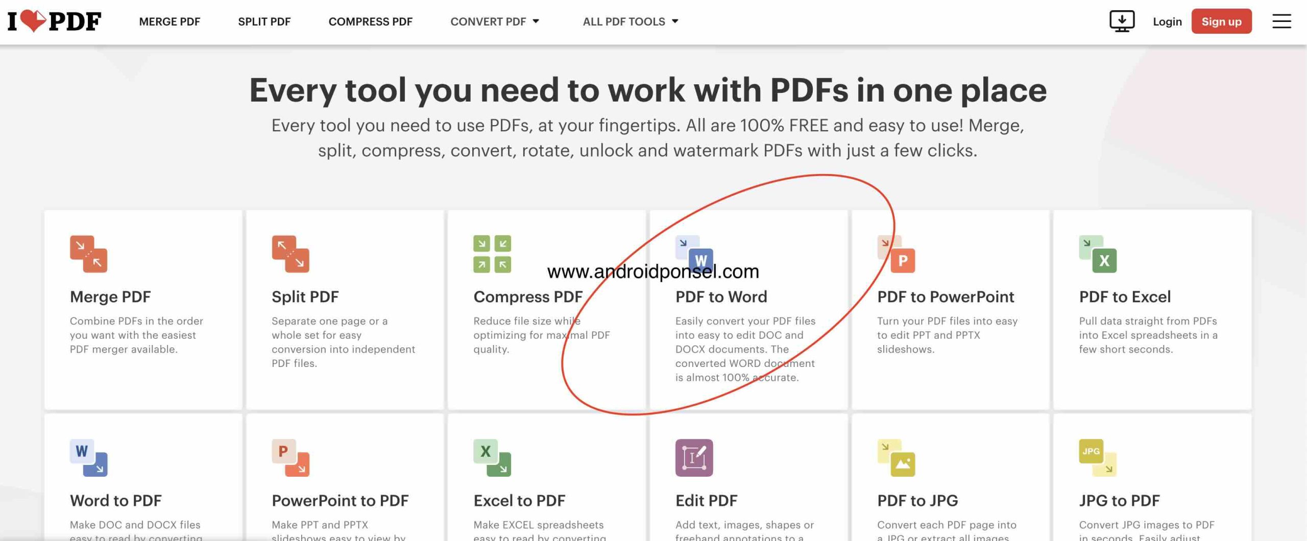 ilovepdf pdf to word