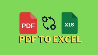 pdf to excel