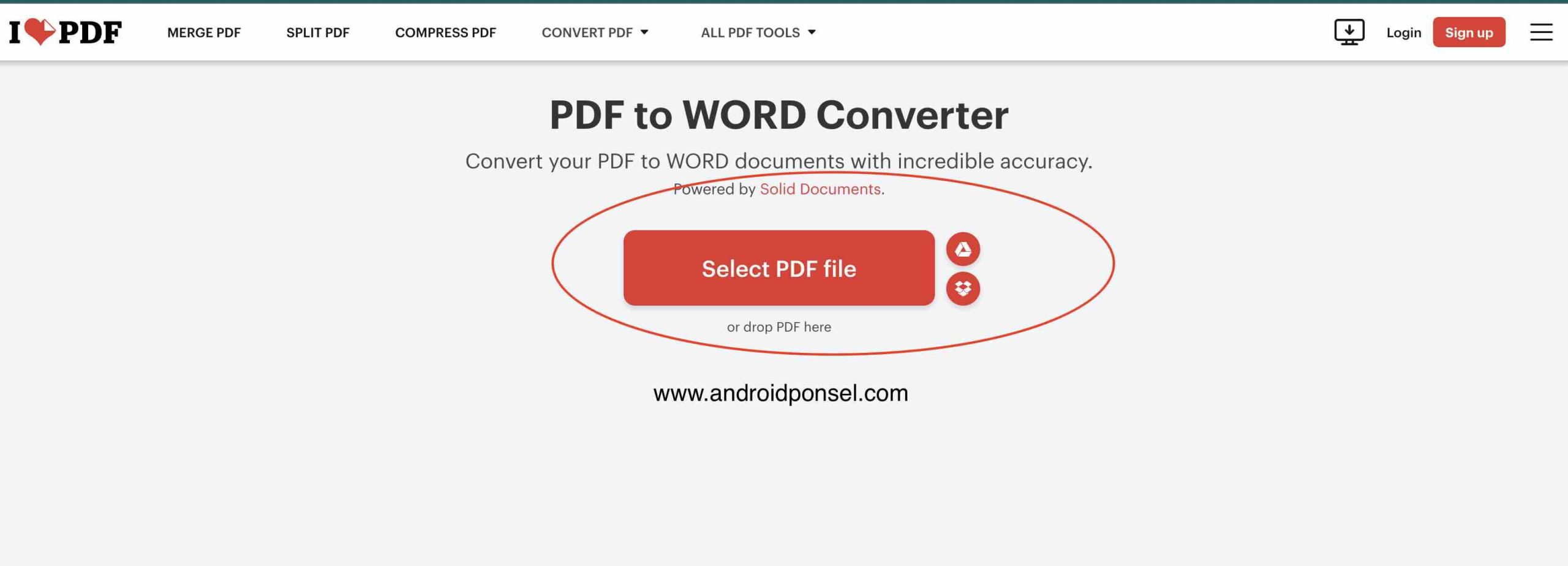 pdf to word file