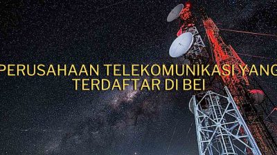 perusahaan telekomunikasi yang terdaftar di bei