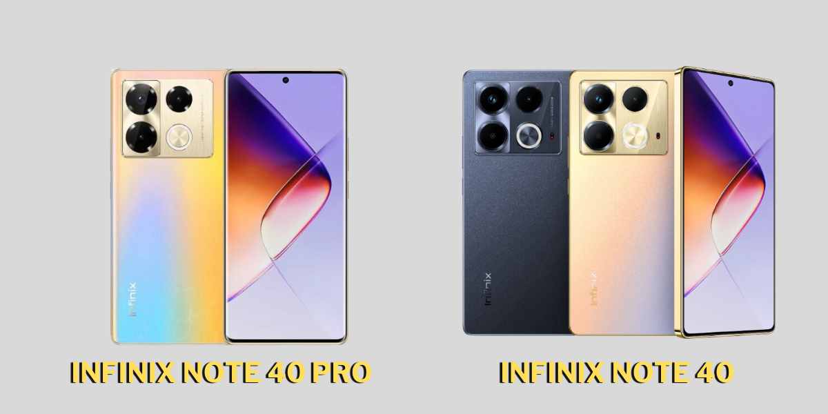 Infinix Note 40 Pro dan Note 40