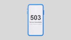 Error 503 Service Unavailable android