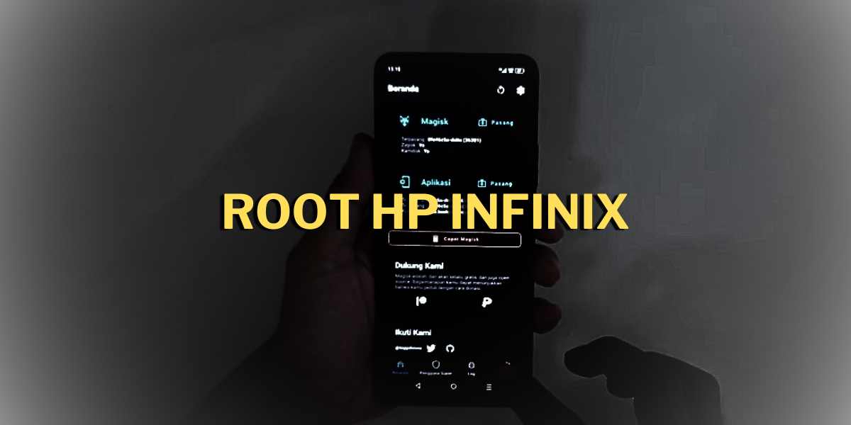 Root HP Infinix