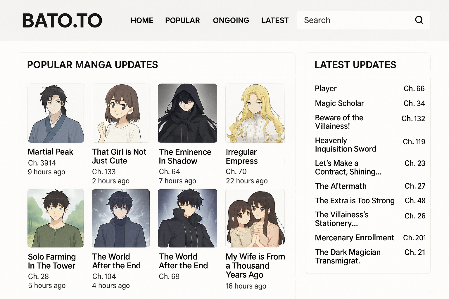 Bato.to Tidak Bisa Diakses