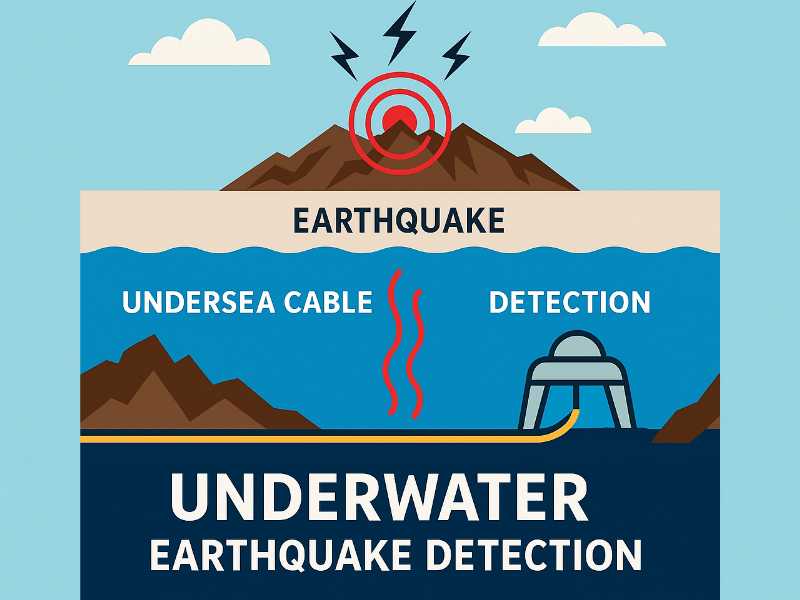 Deteksi Gempa Lewat Kabel Laut