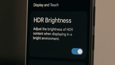 Android 16 Kontrol HDR