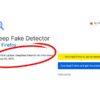 Mozilla Deep Fake Detector