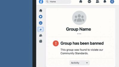 Ribuan Grup Facebook Terkena Banned Massal