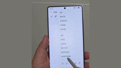 Samsung Notes matematika