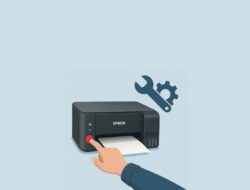 reset Epson L3210 tanpa software