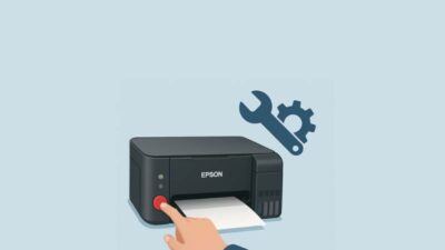 reset Epson L3210 tanpa software