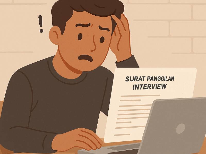 surat panggilan interview Telkom palsu