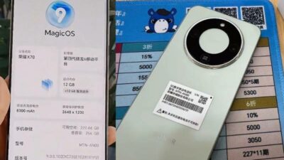 Honor X70 bocoran