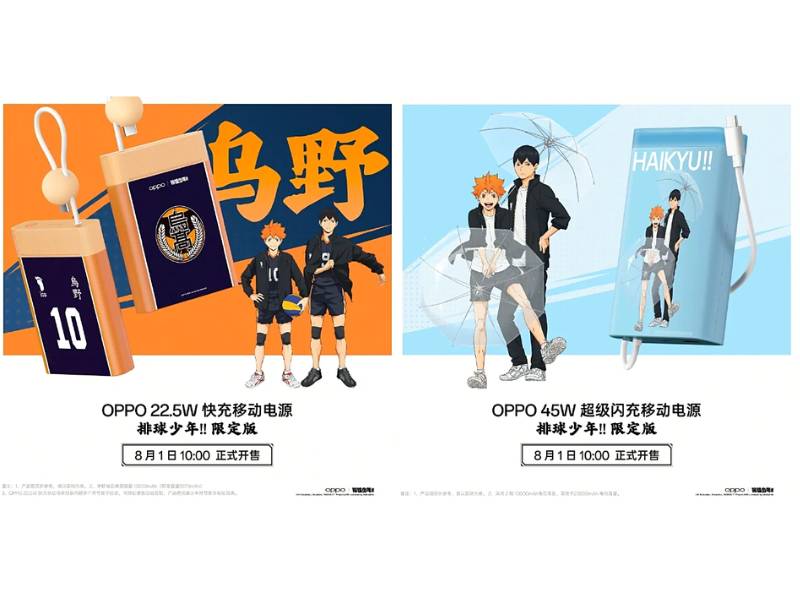 OPPO Power Bank Haikyuu