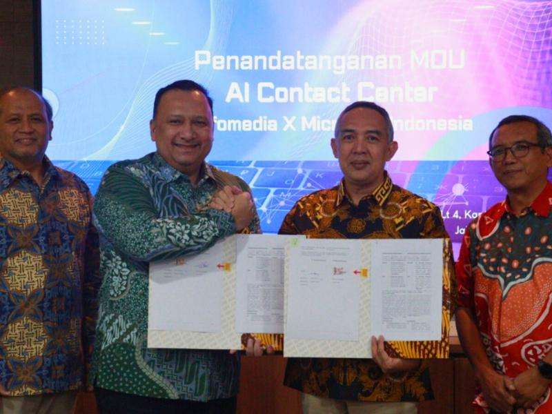 Infomedia Gandeng Microsoft