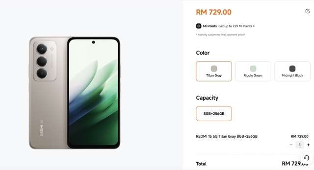 Redmi 15 5G